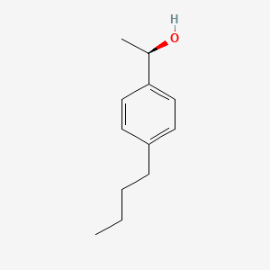 molecular formula C12H18O B6285984 (1R)-1-(4-Butyl-phenyl)ethanol CAS No. 105364-43-0