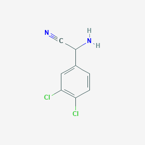Amino(3,4-dichlorophenyl)acetonitrile, 95%