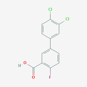 5-(3,4-Dichlorophenyl)-2-fluorobenzoic acid, 95%