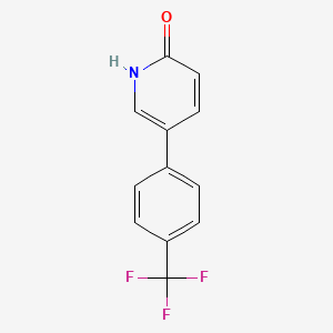2-Hydroxy-5-(4-trifluoromethylphenyl)pyridine, 95%