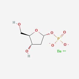 molecular formula C5H9BaO7P B6286222 2-Deoxy-alpha-D-ribose 1-phosphate barium salt CAS No. 106189-55-3