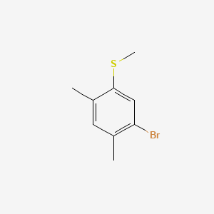 molecular formula C9H11BrS B6286445 (5-Bromo-2,4-dimethylphenyl)(methyl)sulfane CAS No. 2167757-53-9