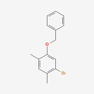 1-(Benzyloxy)-5-bromo-2,4-dimethylbenzene