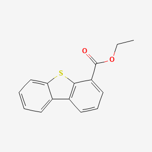 molecular formula C15H12O2S B6286537 Ethyl dibenzo[b,d]thiophene-4-carboxylate CAS No. 2643368-19-6