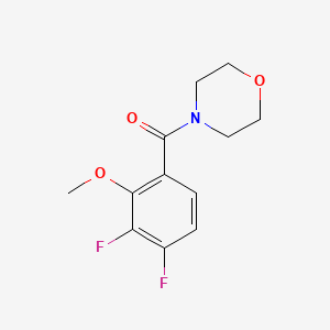 (3,4-Difluoro-2-methoxyphenyl)(morpholino)methanone