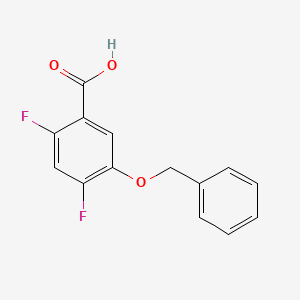 5-(Benzyloxy)-2,4-difluorobenzoic acid