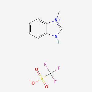 1-Methyl-1H-benzimidazol-3-ium Trifluoromethanesulfonate, 98%