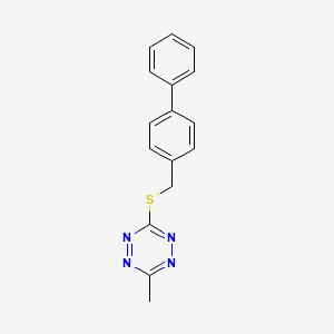 molecular formula C16H14N4S B6286635 b-Tz, 98% CAS No. 2378619-75-9