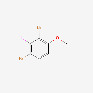 1,3-Dibromo-2-iodo-4-methoxybenzene