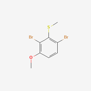 (2,6-Dibromo-3-methoxyphenyl)(methyl)sulfane