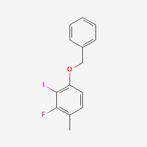 1-(Benzyloxy)-3-fluoro-2-iodo-4-methylbenzene