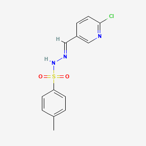 N'-((6-Chloropyridin-3-yl)methylene)-4-methylbenzenesulfonohydrazide