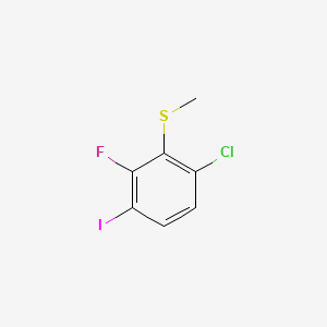 (6-Chloro-2-fluoro-3-iodophenyl)(methyl)sulfane