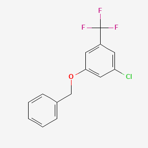 1-(Benzyloxy)-3-chloro-5-(trifluoromethyl)benzene
