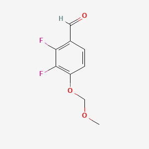 2,3-Difluoro-4-(methoxymethoxy)benzaldehyde