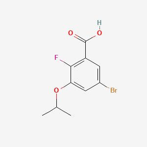 5-Bromo-2-fluoro-3-isopropoxybenzoic acid