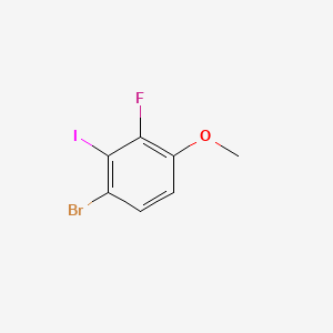 1-Bromo-3-fluoro-2-iodo-4-methoxybenzene