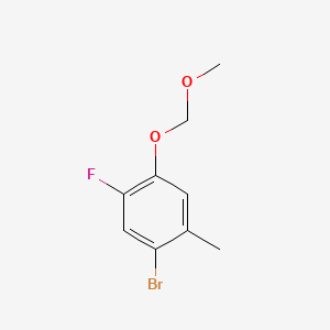 1-Bromo-5-fluoro-4-(methoxymethoxy)-2-methylbenzene