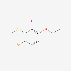 (6-Bromo-2-fluoro-3-isopropoxyphenyl)(methyl)sulfane