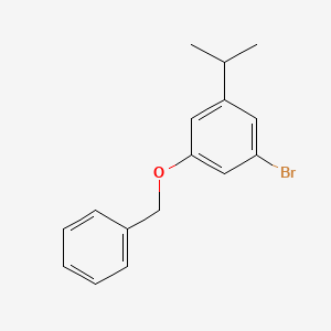 1-(Benzyloxy)-3-bromo-5-isopropylbenzene