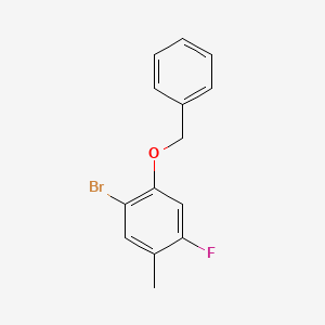 1-(Benzyloxy)-2-bromo-5-fluoro-4-methylbenzene