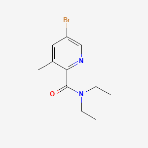 5-Bromo-N,N-diethyl-3-methylpicolinamide