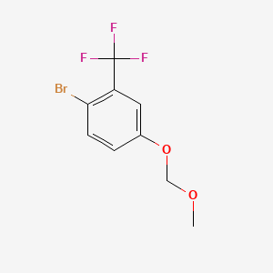 1-Bromo-4-(methoxymethoxy)-2-(trifluoromethyl)benzene