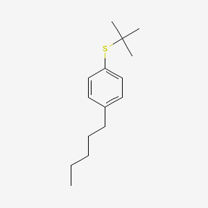 molecular formula C15H24S B6287661 tert-Butyl (4-pentylphenyl) sulfide CAS No. 2737206-78-7