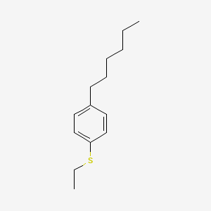 molecular formula C14H22S B6287666 4-Hexylphenyl ethyl sulfide CAS No. 2737207-17-7