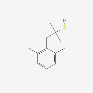 1-(2,6-Dimethylphenyl)propane-2-methyl-2-thiol