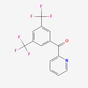 2-(3,5-Bis(trifluoromethyl)benzoyl)pyridine