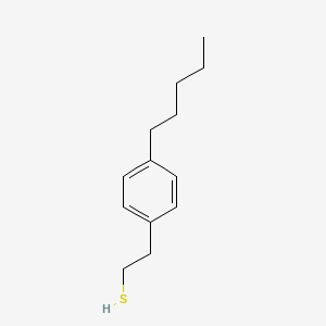 molecular formula C13H20S B6287743 2-(4-Pentylphenyl)ethanethiol CAS No. 2737206-84-5