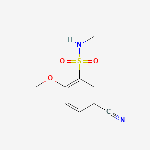 5-Cyano-2-methoxy-N-methyl-benzenesulfonamide, 95%