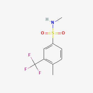 4,N-Dimethyl-3-trifluoromethyl-benzenesulfonamide, 95%