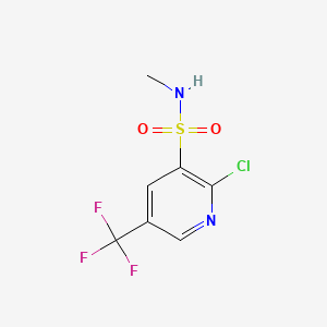 2-Chloro-5-trifluoromethyl-pyridine-3-sulfonic acid methylamide, 95%