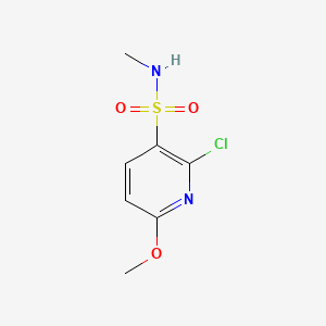 2-Chloro-6-methoxy-pyridine-3-sulfonic acid methylamide, 95%