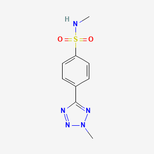 N-Methyl-4-(2-methyl-2H-tetrazol-5-yl)-benzenesulfonamide, 95%