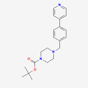 4-(4-Pyridin-4-yl-benzyl)-piperazine-1-carboxylic acid t-butyl ester, 95%