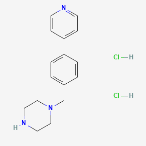 1-(4-Pyridin-4-yl-benzyl)-piperazine, dihydrochloride, 95%