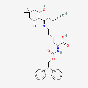 Fmoc-L-Lys(Pentynoyl-DIM)-OH
