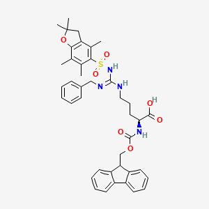 molecular formula C41H46N4O7S B6288474 Fmoc-L-Arg(Bzl)(Pbf)-OH CAS No. 1060769-38-1
