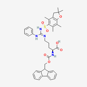 molecular formula C40H44N4O7S B6288481 Fmoc-L-Arg(Ph,Pbf)-OH CAS No. 1060769-49-4