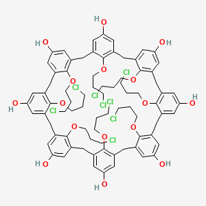 3-Chloropropyloxyhydroxycalix[8]arene