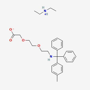 molecular formula C30H40N2O4 B6288776 Mtt-AEEA.DEA CAS No. 2098500-66-2