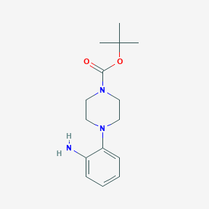 molecular formula C15H23N3O2 B062888 1-Boc-4-(2-Aminophenyl)piperazine CAS No. 170017-74-0