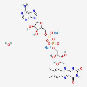 molecular formula C27H33N9Na2O16P2 B6288903 黄素腺嘌呤二核苷酸二钠盐水合物 CAS No. 1891059-93-0