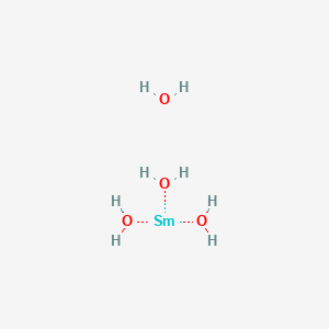 molecular formula H8O4Sm B6288952 Samarium(III) hydroxide hydrate;  99% (REO) CAS No. 62399-15-9