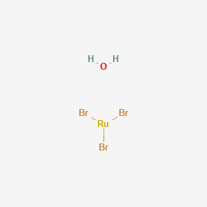 molecular formula Br3H2ORu B6289036 Ruthenium(III) bromide hydrate CAS No. 314075-07-5