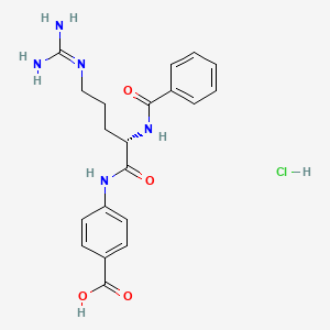 Bz-Arg-4-Abz-OH Hydrochloride