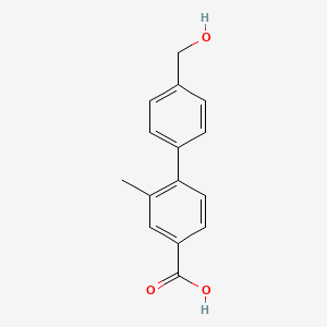 4-(4-Hydroxymethylphenyl)-3-methylbenzoic acid, 95%